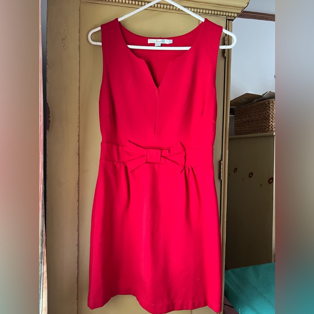 Boden red dress